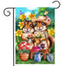 Springtime Chipmunks Garden Flag