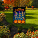 Skeleton Dance Party Garden Flag