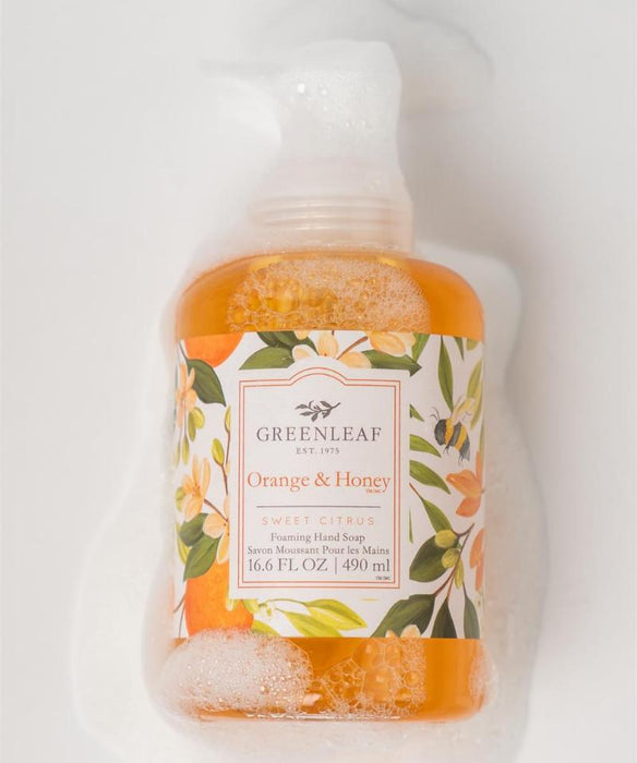 Orange & Honey - Sweet Citrus Foaming Hand Soap