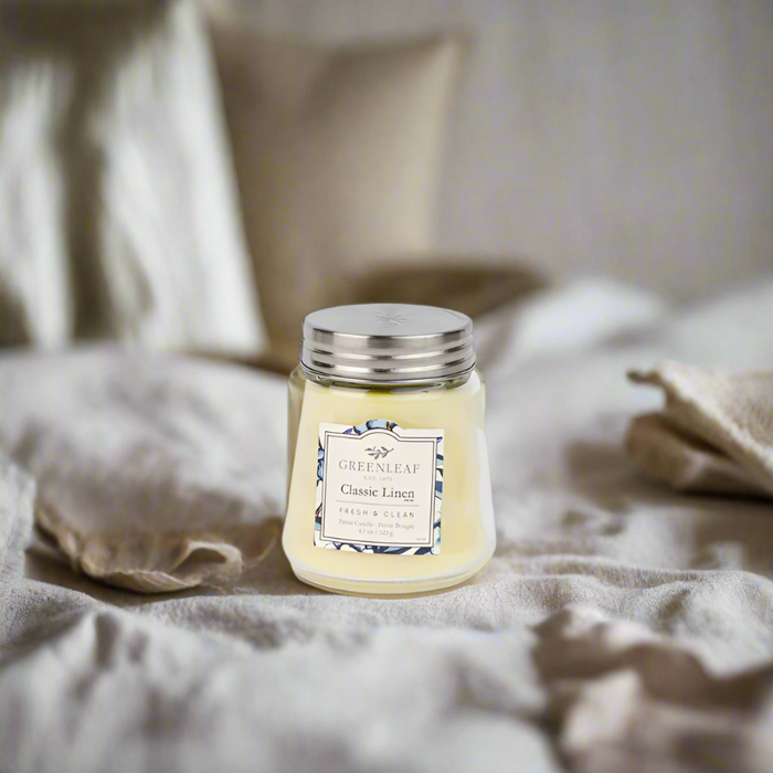 Classic Linen Petite Candle