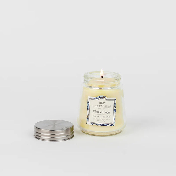 Classic Linen Petite Candle