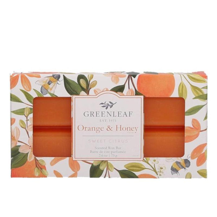 Orange & Honey - Sweet Citrus Scented Wax Bar