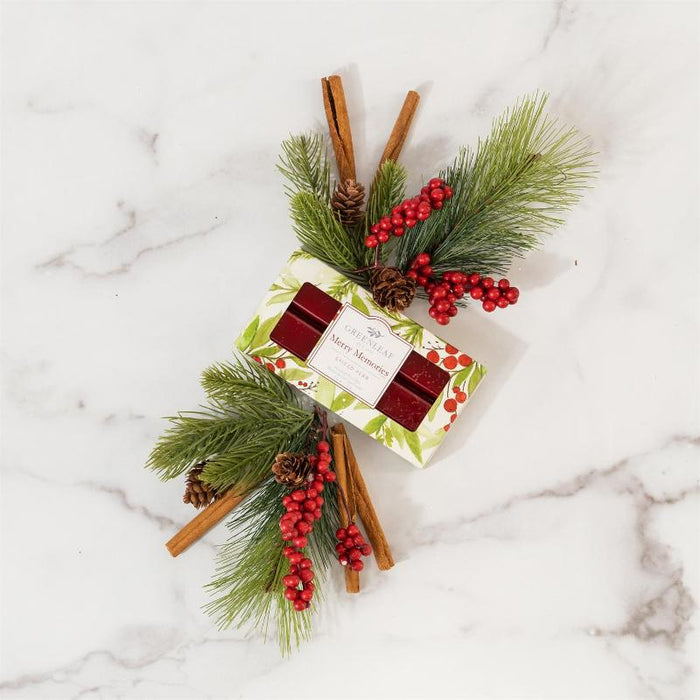 Merry Memories - Spiced Pear Scented Wax Bar