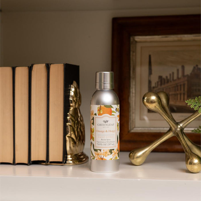 Orange & Honey Scented Non-Aerosol Room Spray