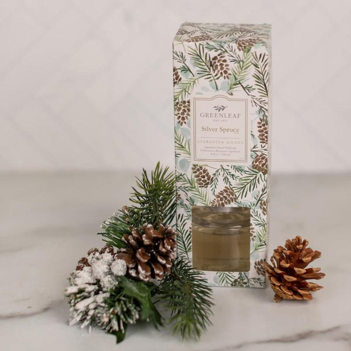 Silver Spruce - Evergreen Woods Signature Reed Diffuser