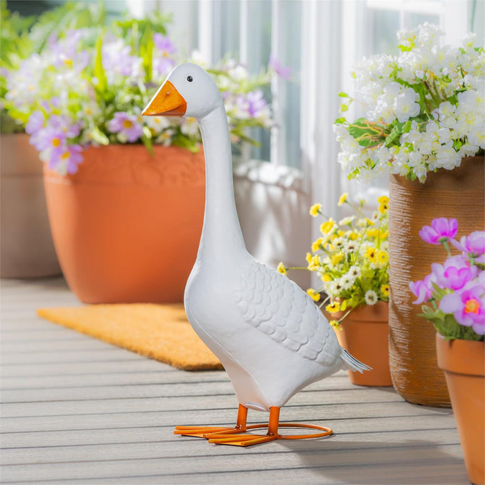 Giddy the Porch Goose Statue