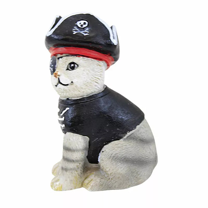 Pirate Cat Polystone Figurine