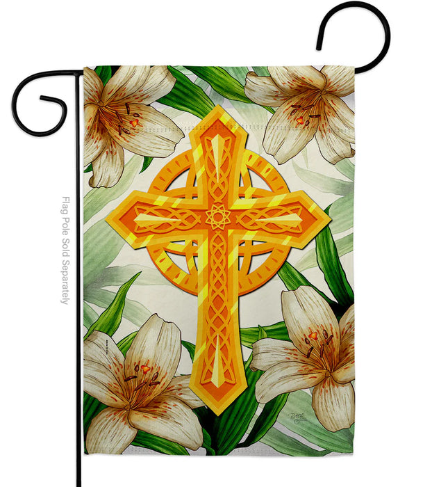 Cross Garden Flag