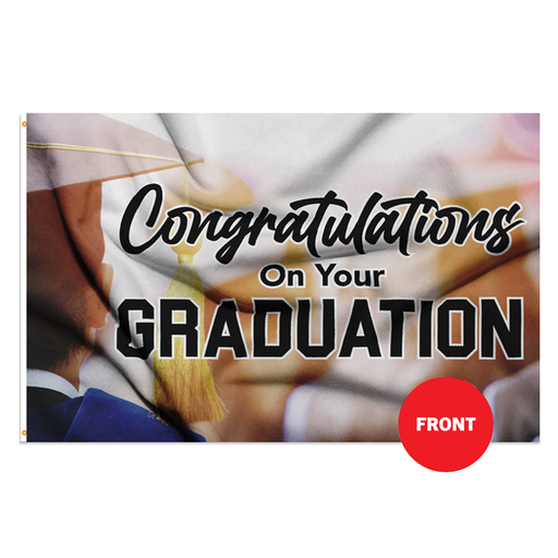 3x5' Congratulations Graduation Polyester Flag