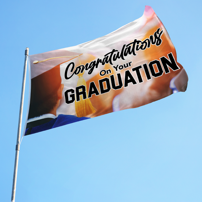 3x5' Congratulations Graduation Polyester Flag