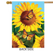 Sunflower Field Banner Flag