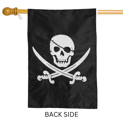 Pirate Jack Applique Banner Flag