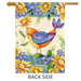 Spring Gift Bird Banner Flag