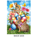 Springtime Bunnies Decorative Flag