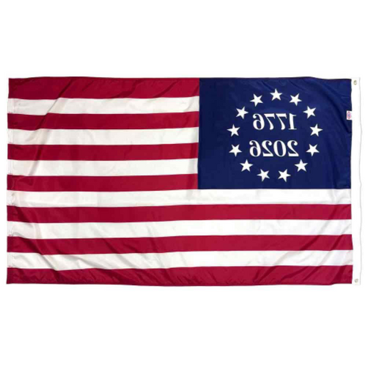 1776 - 2026 Betsy Ross Printed Nylon Flag