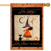 Happy Halloween Girl Banner Flag