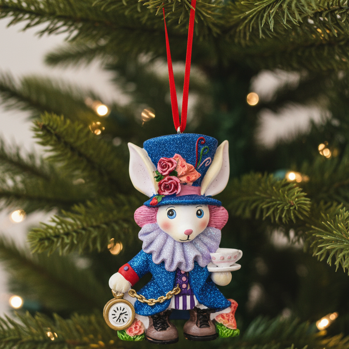 Alice in Wonderland Ornament - Rabbit