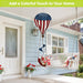 Wooden American Flag Hot Air Balloon Twister