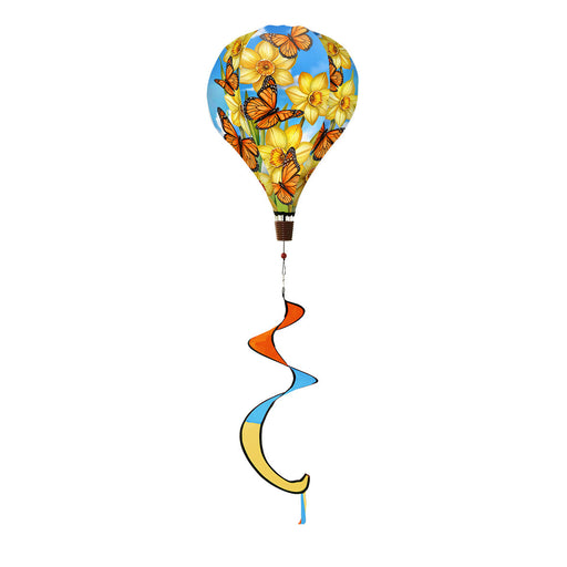 Monarch Butterflies Hot Air Balloon Spinner