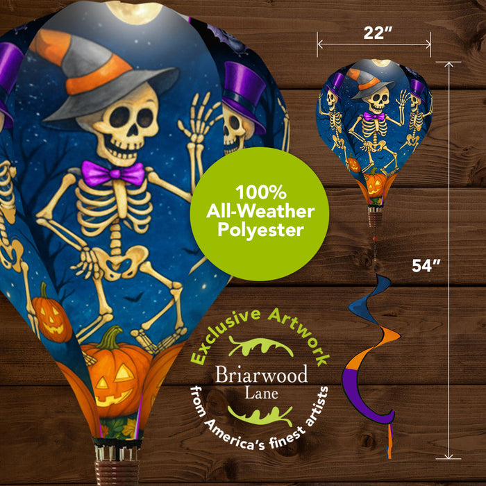 Skeleton Dance Party Hot Air Balloon Twister