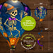 Skeleton Dance Party Hot Air Balloon Twister