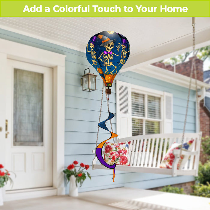 Skeleton Dance Party Hot Air Balloon Twister