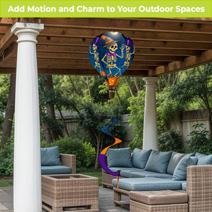 Skeleton Dance Party Hot Air Balloon Twister
