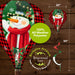 Snowman in Lights Hot Air Balloon Twister