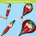 Snowman in Lights Hot Air Balloon Twister