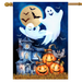 Halloween Haunting Banner Flag