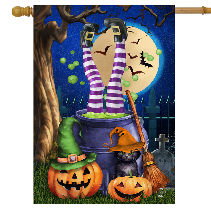 Witches Brew Banner Flag