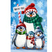 Penguin Family Decorative Flag
