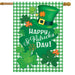 Celebrate St. Patrick's Day Banner Flag