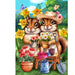 Springtime Chipmunks Decorative Flag