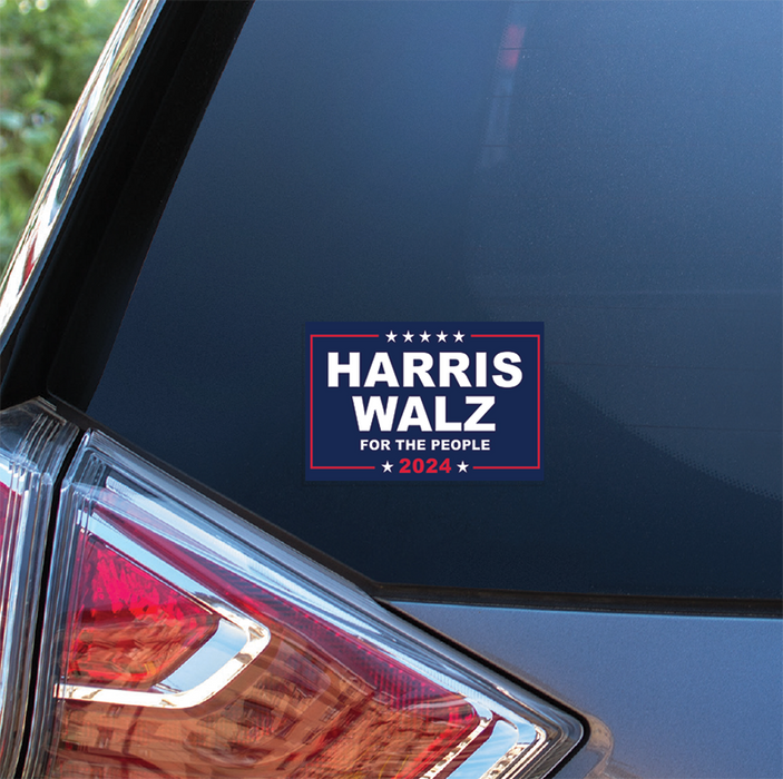 Harris Walz 2024 Decal - Made in USA