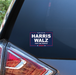 Harris Walz 2024 Decal - Made in USA