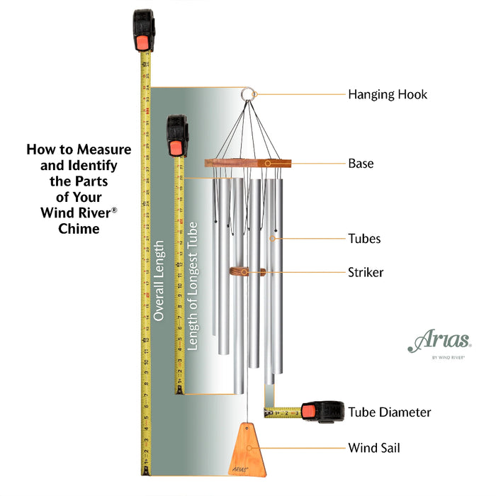 How to Measure Arias Wind Chimes