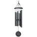 27" I Hear You in the Wind Black Wind Chime (6 Tubes)