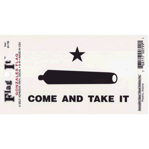 Gonzales Flag Decal - Made in USA
