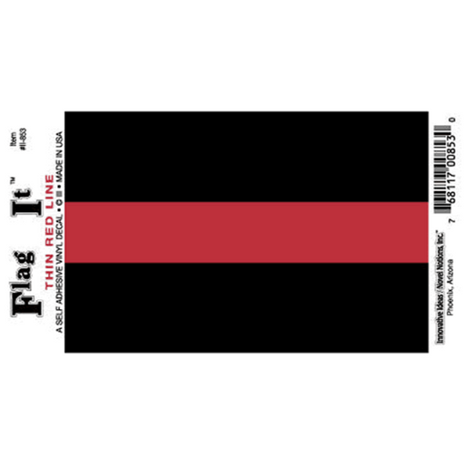 Thin Red Line Decal - Made in USA