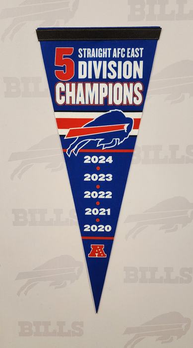 AFC East 2024 Champions Pennant