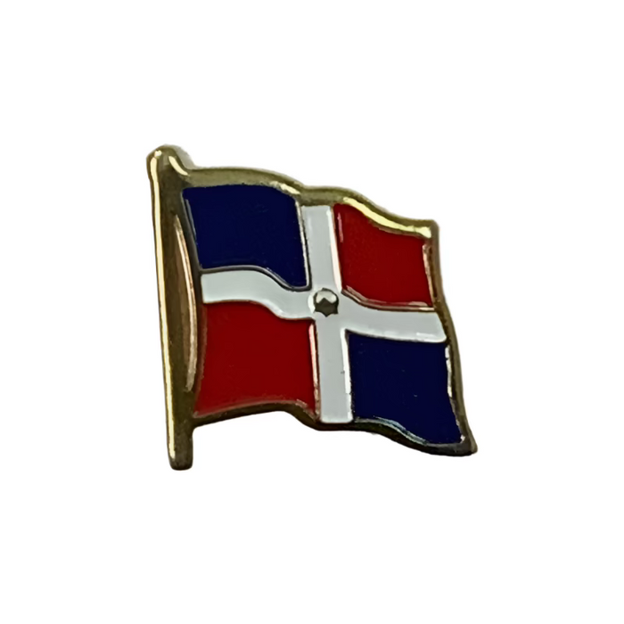 Dominican Republic Flag Lapel Pin 2025