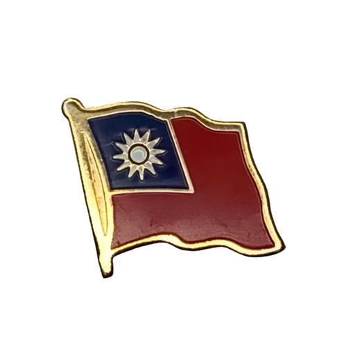 Taiwan Flag Lapel Pin 2025