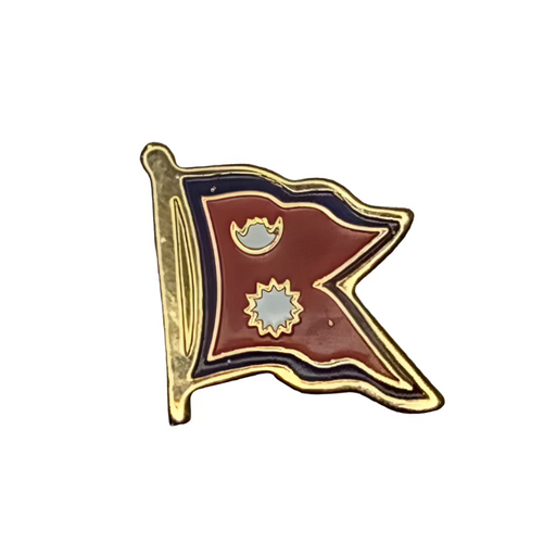 Nepal Flag Lapel Pin 2025