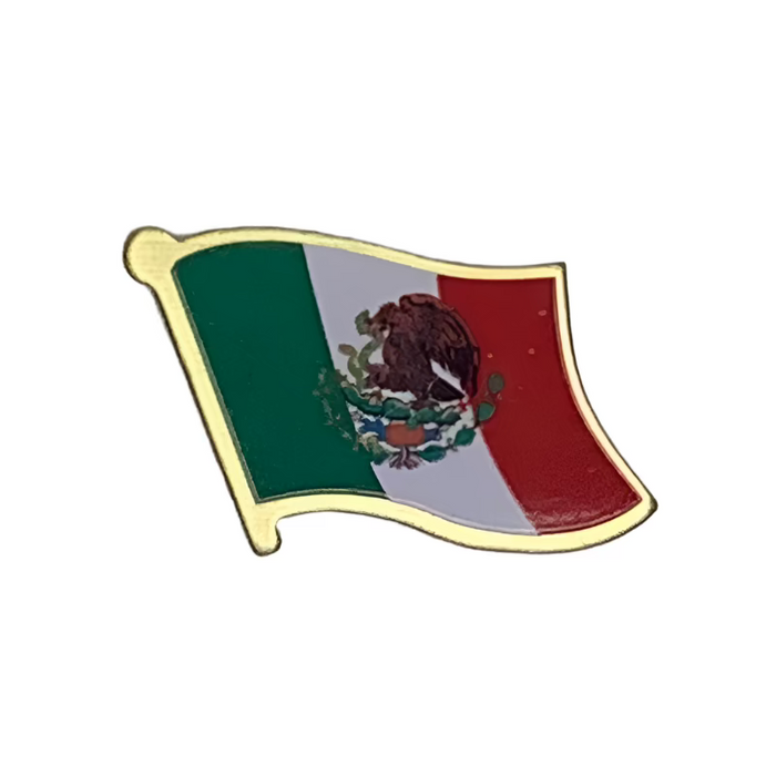 Mexico Flag Lapel Pin 2025