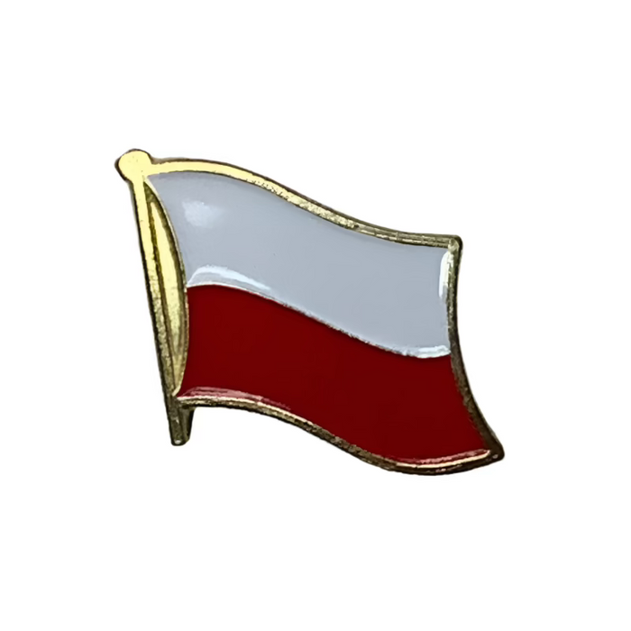 Poland Flag Lapel Pin 2025