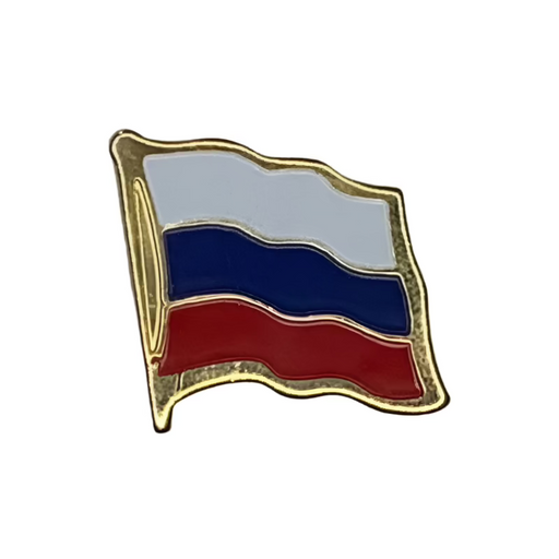 Russia Flag Lapel Pin 2025