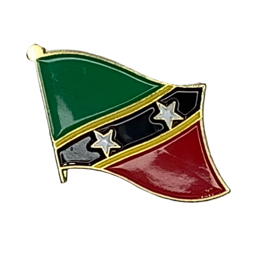 St Kitts & Nevis Flag Lapel Pin 2025