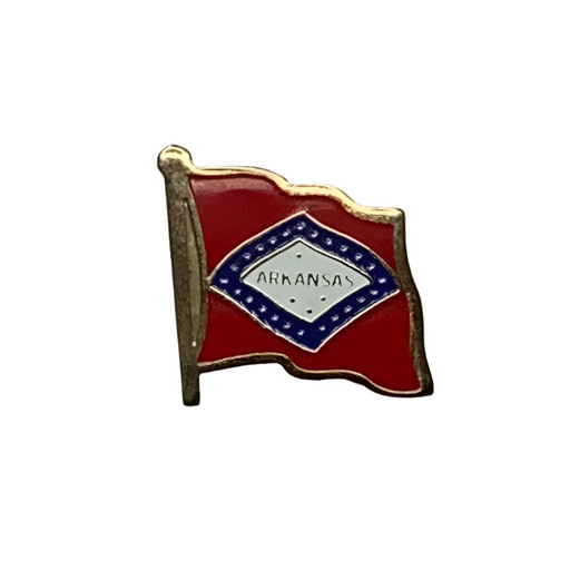 Arkansas Flag Lapel Pin 2025