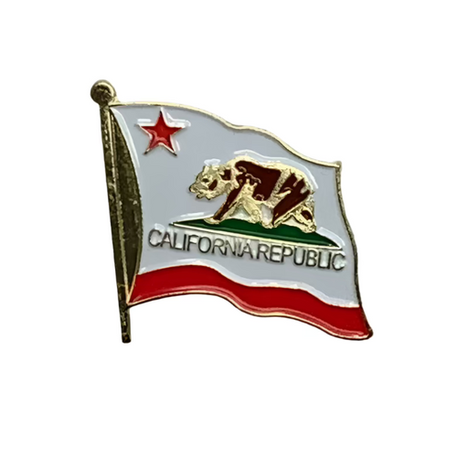 California Flag Large Lapel Pin 2025